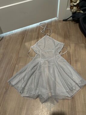 green emerald velvet dress Sheer-Corset Off-Shoulder Short Prom Dress main image 0